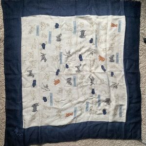 Burberry Dog Square Scarf